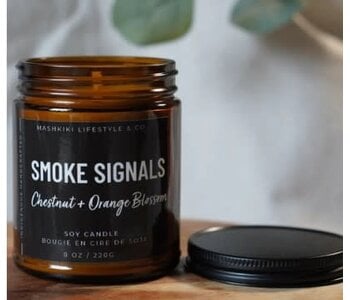 Smoke Signals 4oz Candle by Mashkiki Lifestyle & Co