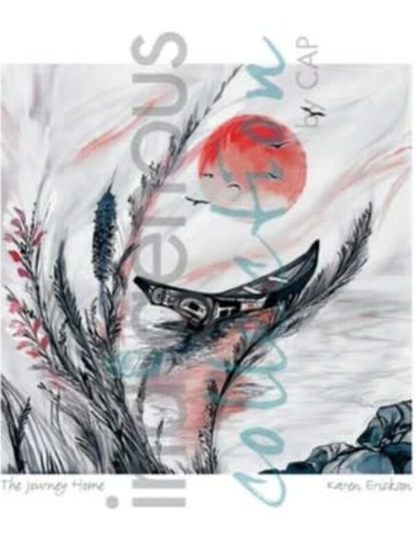 Matted & Framed Art Card The Journey Home by Carla Joseph