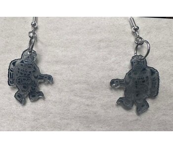 Sm Sasquatch earrings by Josh Davidson