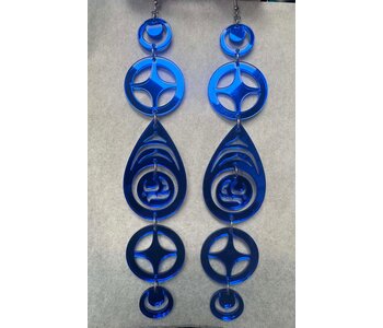 7" Cobalt Ravens Treasure by Andromeda Reece
