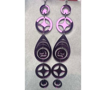 7" Purple Ravens Treasure by Andromeda Reece