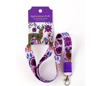 Art Lanyard "Appreciation of Life" by Cody James Houle