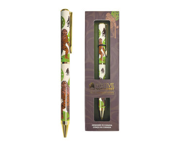 Premium Ballpoint Pen - Sasquatch by Francis Horne Sr.