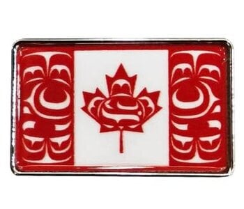Curtis Wilson Standing Together Flag Pin