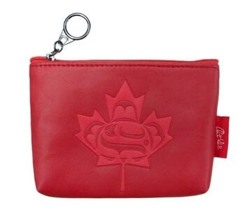 Standing Together Coin Purse by Curtis Wilson