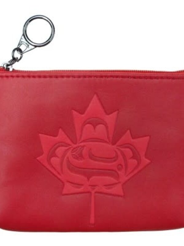 Standing Together Coin Purse by Curtis Wilson