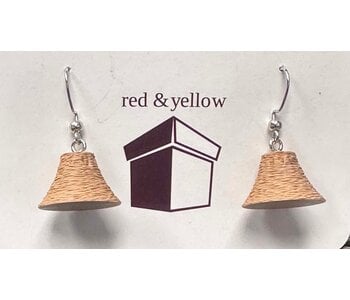 3D Cedar Hats on silver hooks by Red & Yellow designs