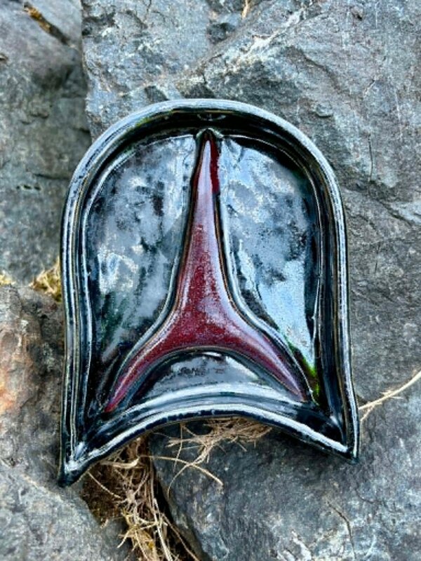 Pottery by Cynthia Robinson - Trigone dish