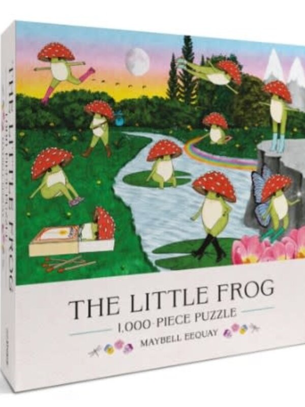 The Little Frog 1,000-Piece Puzzle by  Maybell Eequay