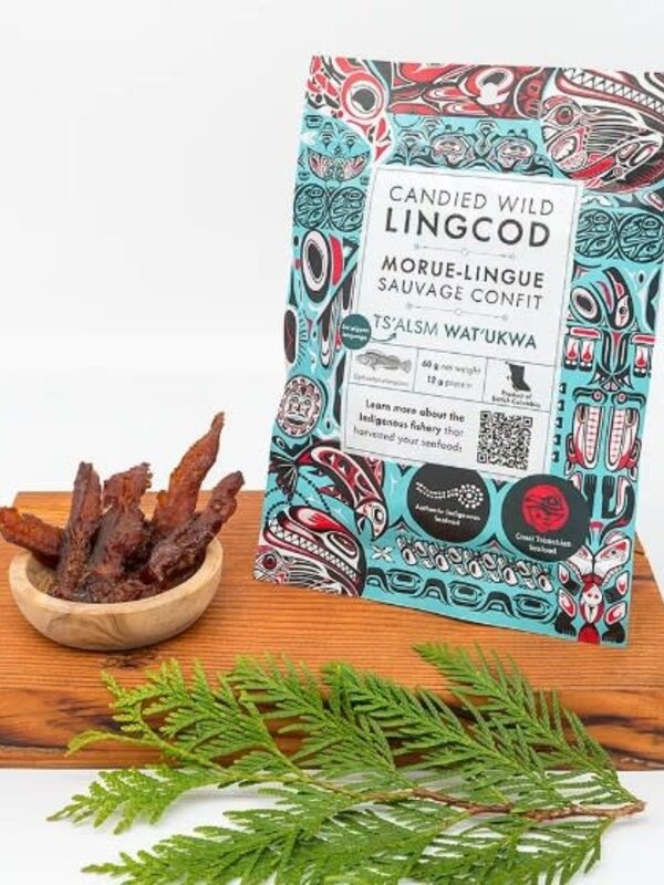 Candied Wild Lingcod by Authentic Indigenous Seafood