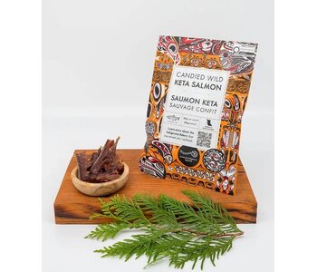Candied Wild Keta Salmon by Authentic Indigenous Seafood