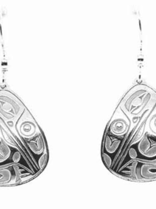 Hand Crafted  19mm Earrings - Hummingbird by Ivan Thomas
