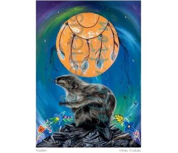 6"x9" Art Card Wisdom by Karen Erickson