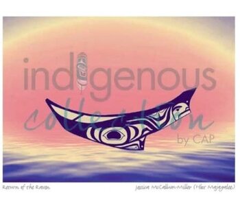 9"x6" Art Card Return of the Raven by Jessica McCallum-Miller (Hlox Majagalee)