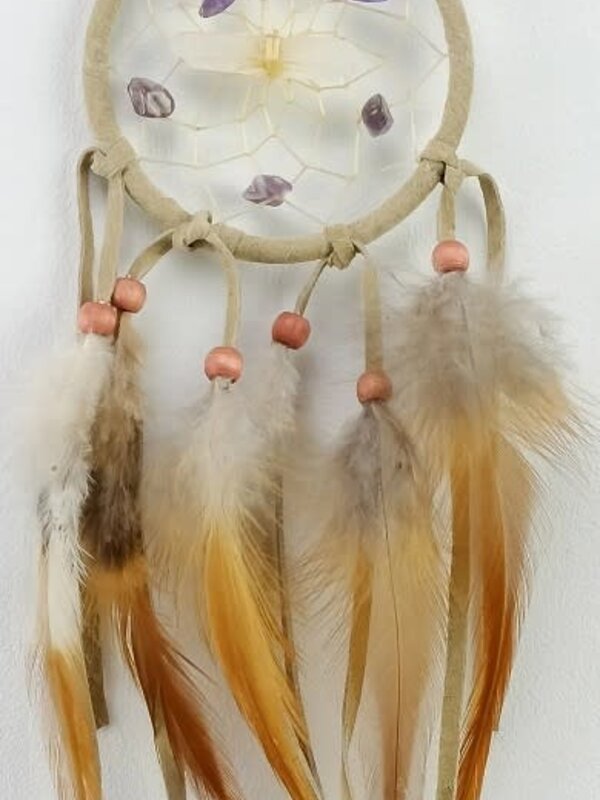 2.5" Tan Vision Seeker Dream Catcher