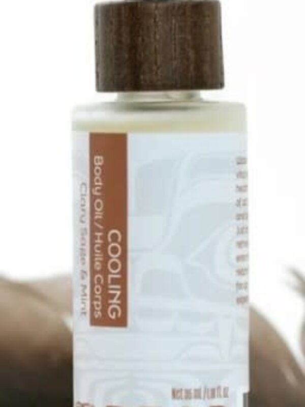 Cooling Bath & Body Serum Oil | Clary Sage & Peppermint by Raven Song