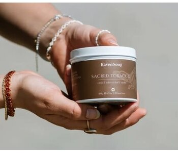Raven Song Hand Poured Candle - Sacred Tobacco