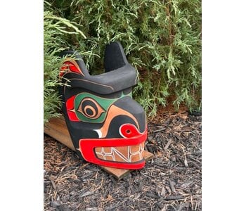 Hand Carved Bear Mask by Eric Baker