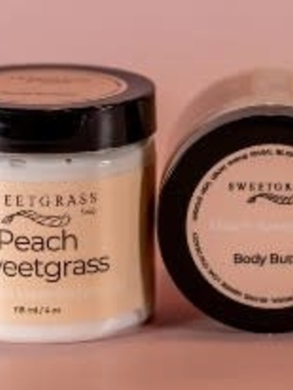 Peach Sweetgrass Body Butter by Sweetgrass Soap