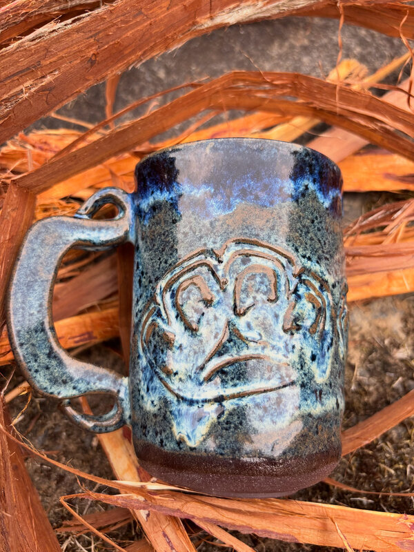 16 oz Hand Crafted Pottery mug by Cynthia Robinson