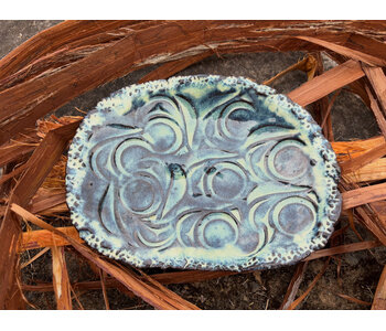 Pottery by Cynthia Robinson - Small Pottery footed plate