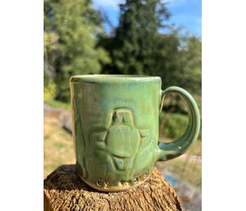Pottery by Cynthia Robinson - 14 oz Mug with éy swáyel