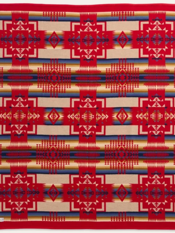 Pendleton Blanket - Chief Joseph Scarlet