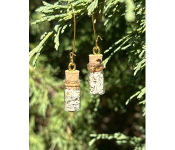 Sage Earrings by Johnathan Whonnock