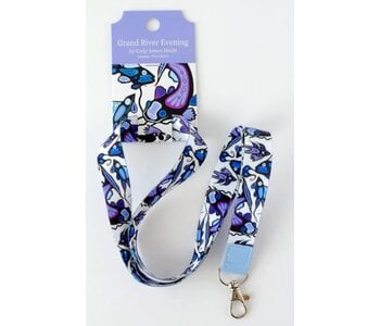 Art Lanyard "Grand River Evening" by Cody James Houle