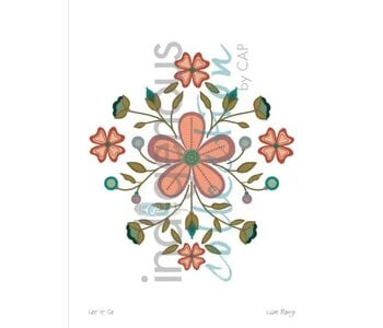 9"x6"Art Card - Let It Go by Lisa Berry