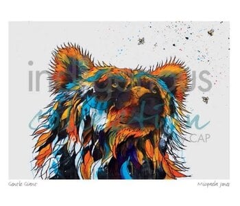 6"x9" Art Card Gentle Giant by  Micqaela Jones