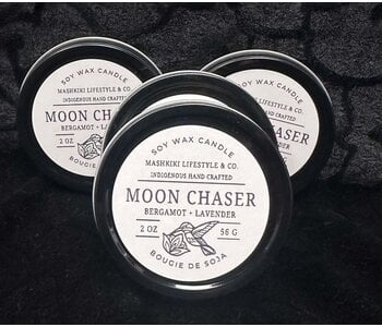 Moon Chaser 2oz Travel  Candle by Mashkiki Lifestyle Co