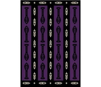 Fleece Blanket by Sacred Journey Purple  by Melaney Gleeson Lyall (Point)