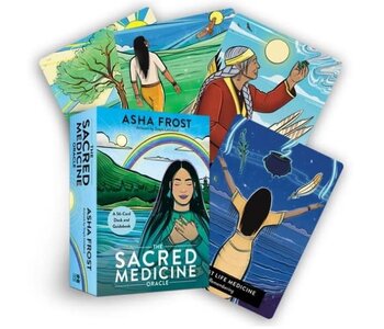 The Sacred Medicine Oracle : A 56-Card Deck and Guidebook by Asha Frost