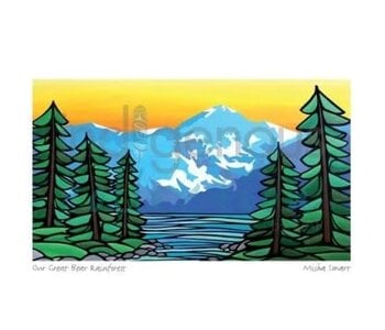 6"x9" Art Card Our Great Bear Rainforest by Misha Smart