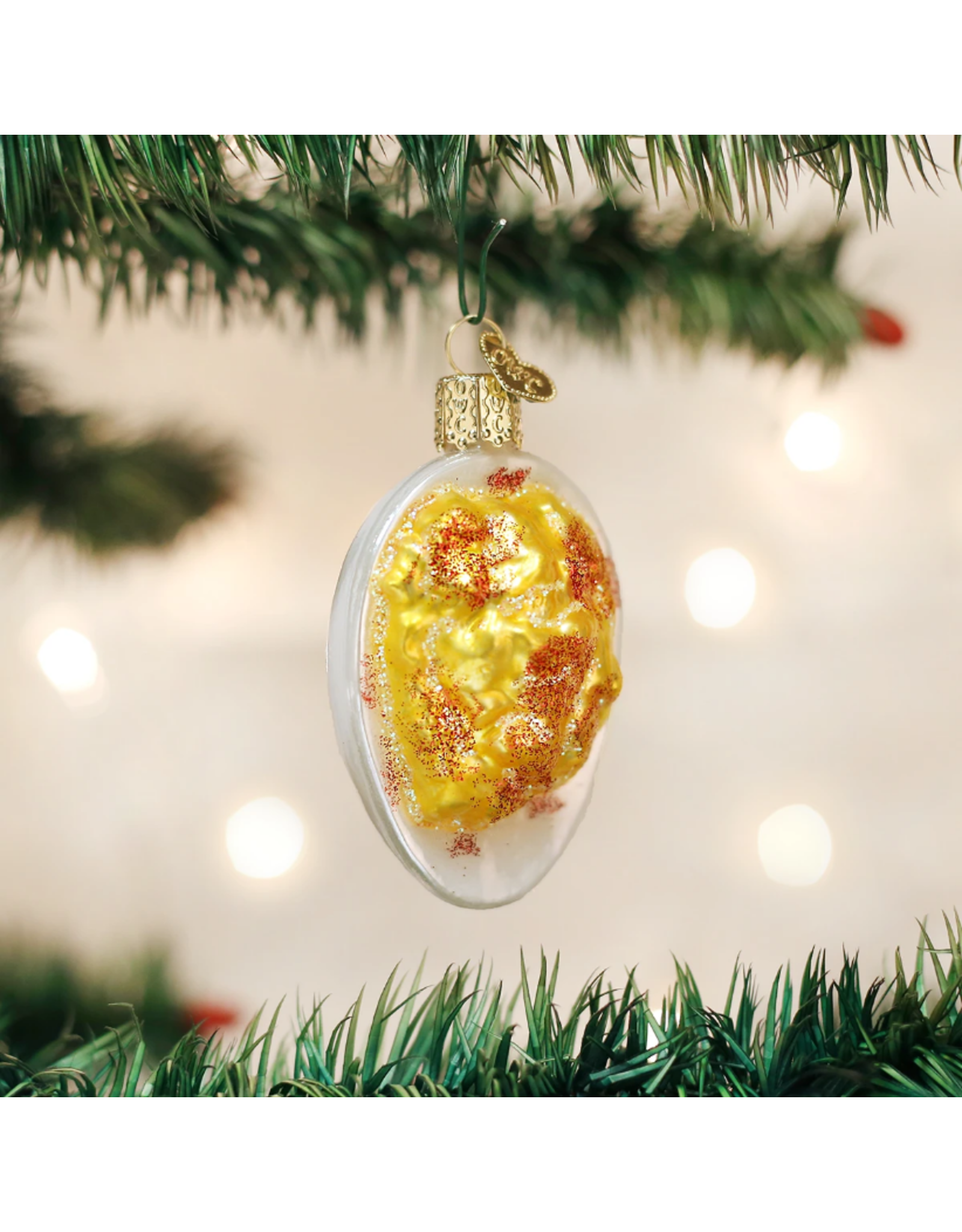 Old World Christmas Deviled Egg Ornament
