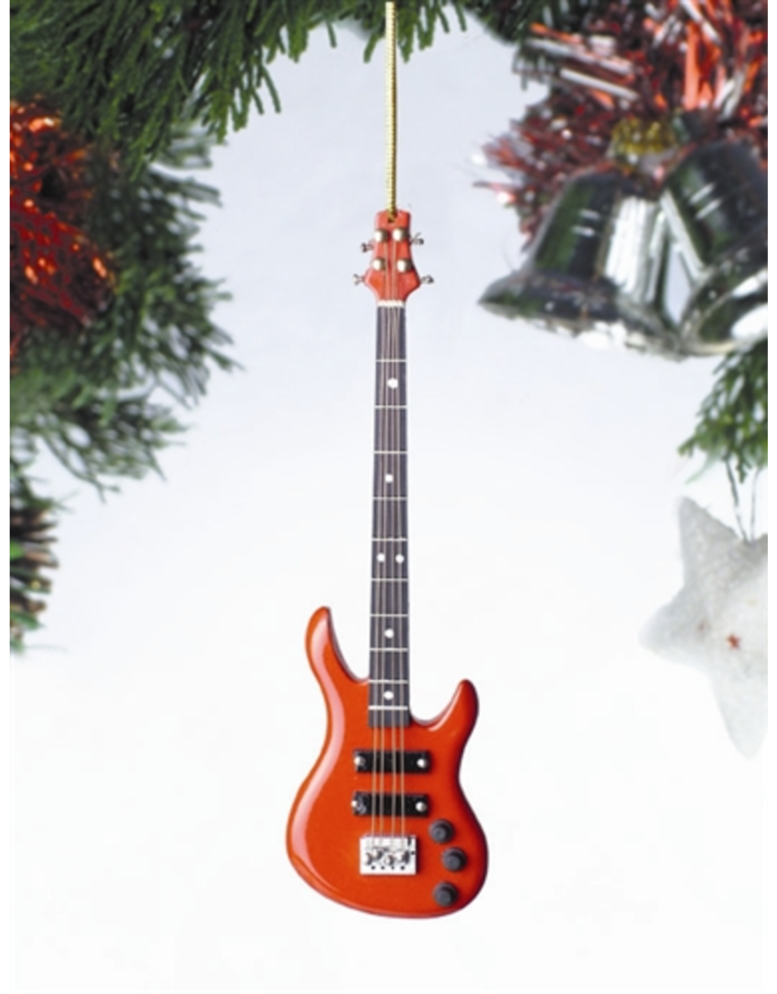 Broadway Gift Co Red Bass Guitar