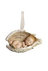 Roman Baby's First Ornament