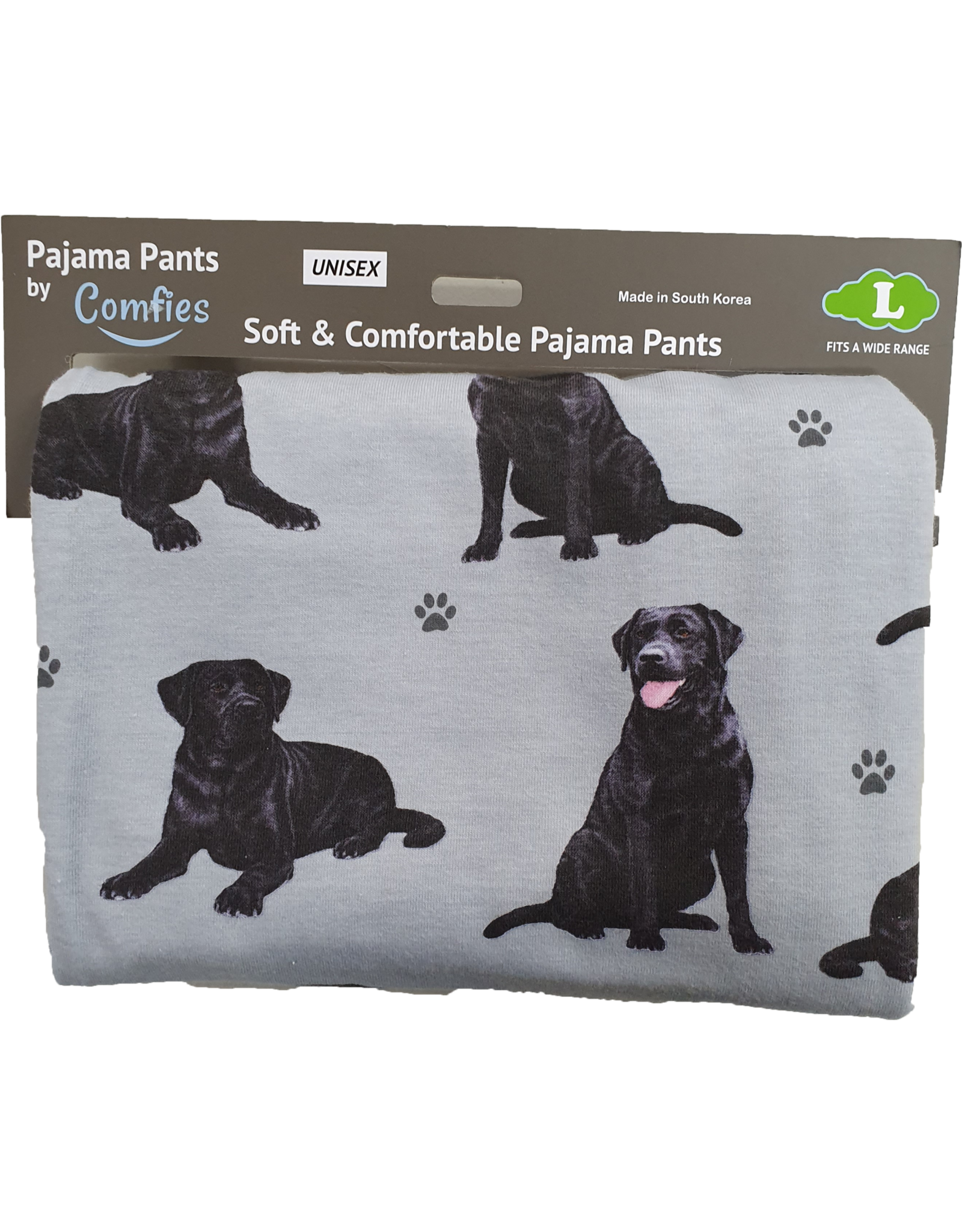 E&S Pets Black Labrador Pajama Bottoms