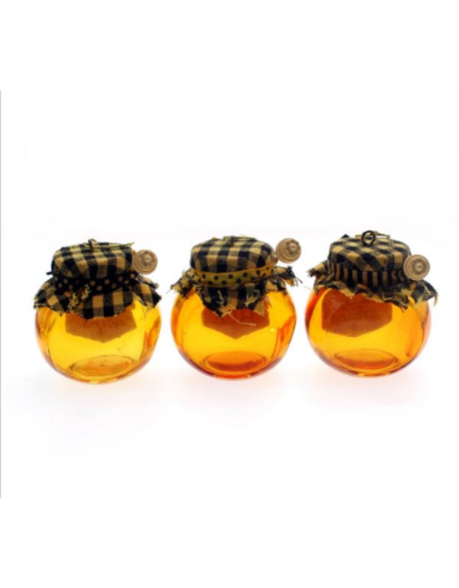 Glass Honey Jar Ornament The Christmas Shoppe The Christmas Shoppe