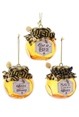 Kurt S. Adler Glass Honey Jar Ornament