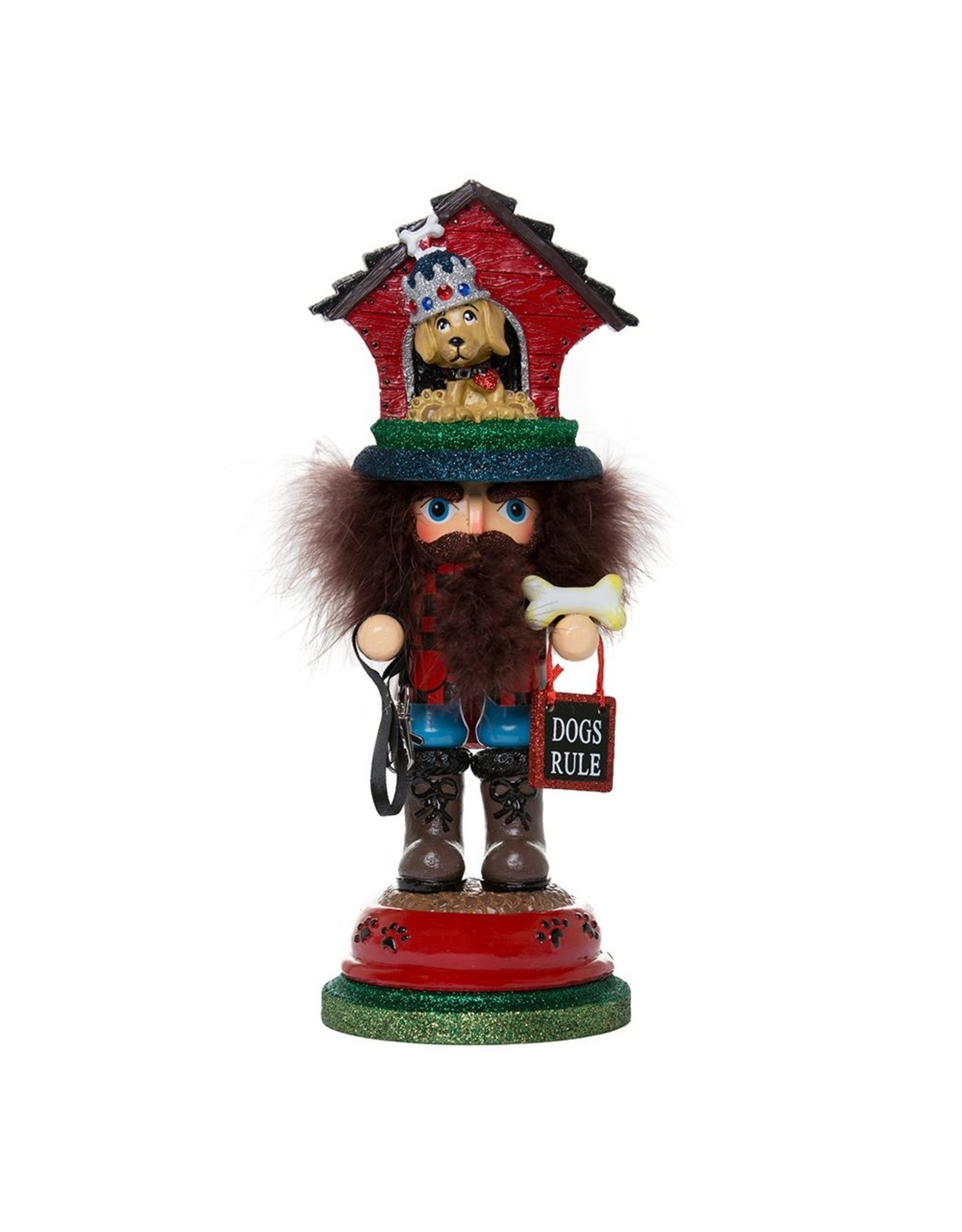 Kurt S. Adler Doghouse Hat Nutcracker