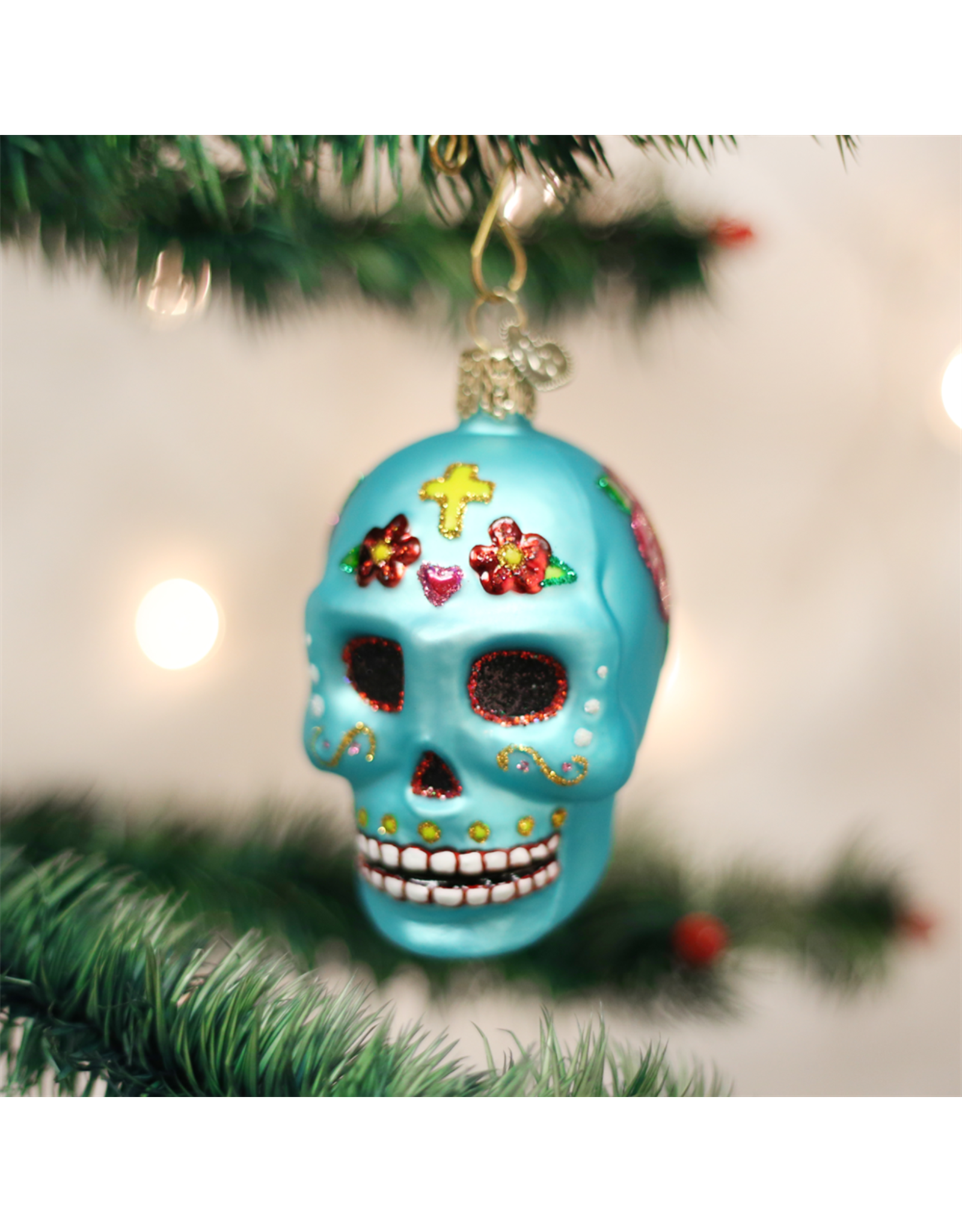 Old World Christmas Day of the Dead Ornament