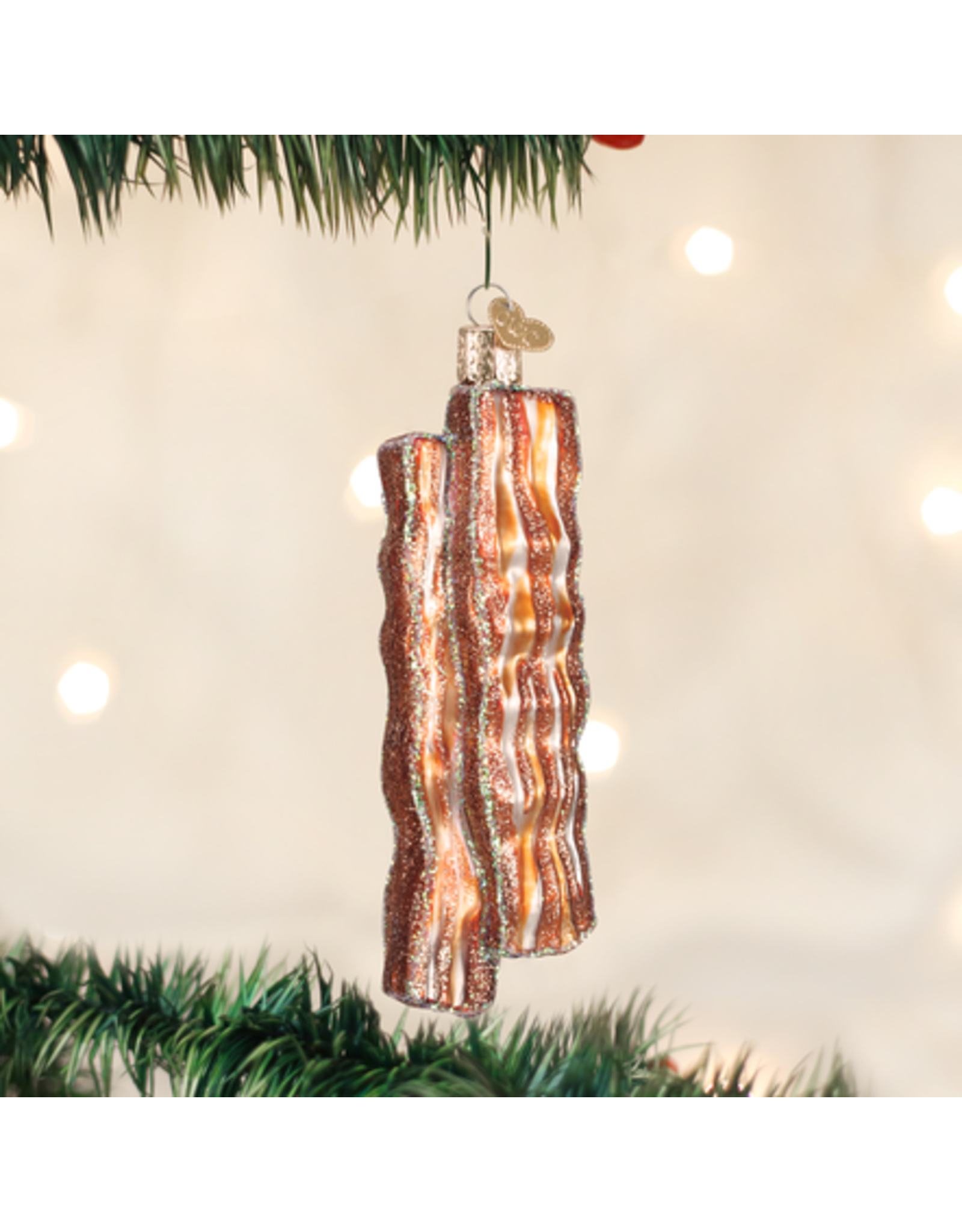 Old World Christmas Bacon Strips Ornament