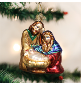 Old World Christmas Holy Family Ornament