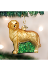 Old World Christmas Golden Retriever Ornament