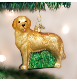 Old World Christmas Golden Retriever Ornament