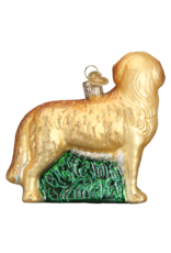 Old World Christmas Golden Retriever Ornament