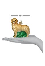 Old World Christmas Golden Retriever Ornament