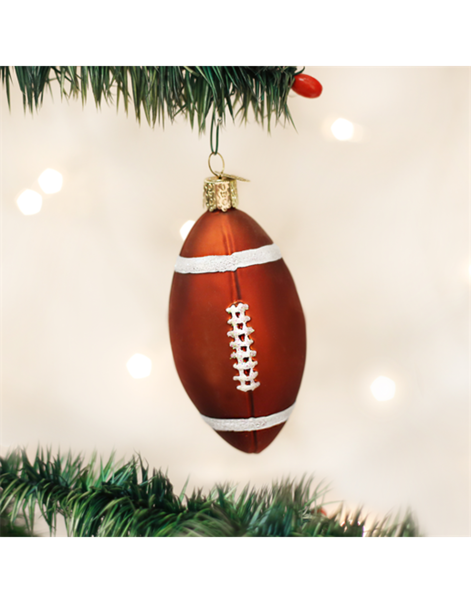 Old World Christmas Football Ornament